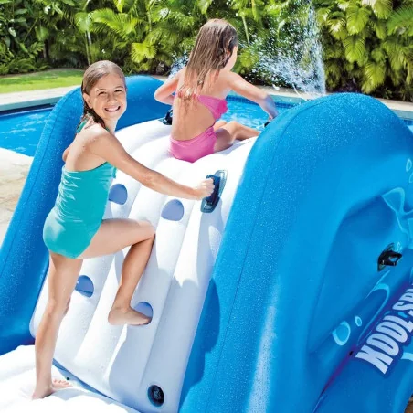 Scivolo Intex Kool Splash con spruzzi d’acqua per piscine, ideale per il divertimento estivo