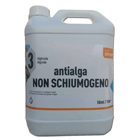 Antialga 1 lt, 5 lt e 25 lt Aquasphere per piscine, trattamento senza schiuma