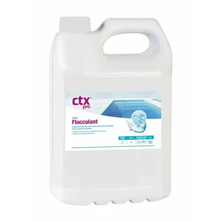 Flocculante liquido 5 LT CTX-41 per trattare l'acqua della piscina