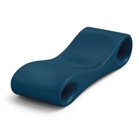 Lettino Relax Slice Colore Blue - Design Elegante per SPA e Giardini | BRAYGROUP