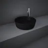 Lavabo da appoggio RAK Feeling rotondo nero opaco Matt Black