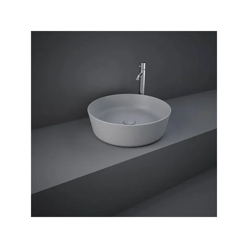 Lavabo da appoggio RAK Feeling rotondo grigio opaco Matt Grey