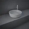 Lavabo da appoggio RAK Feeling rotondo grigio opaco Matt Grey