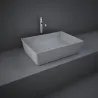 Lavabo da appoggio RAK Feeling rettangolare grigio opaco Matt Grey