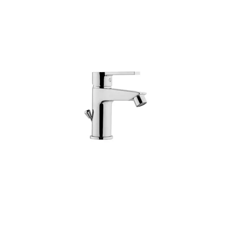 Miscelatore lavabo Round cromato con scarico 1"1/4