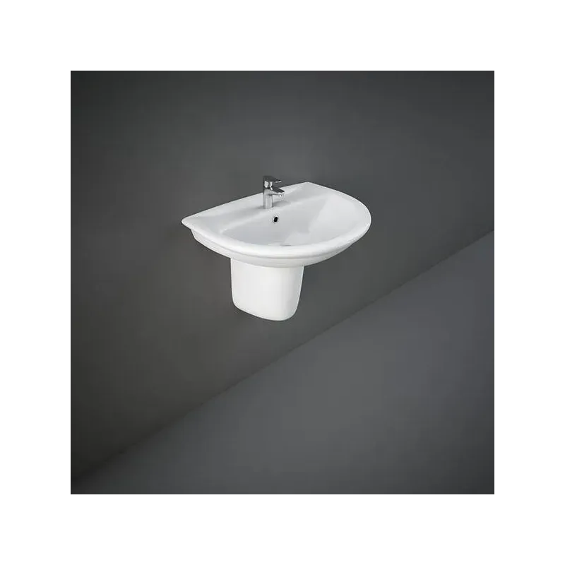 Lavabo semicolonna RAK Karla 60x48,5 cm