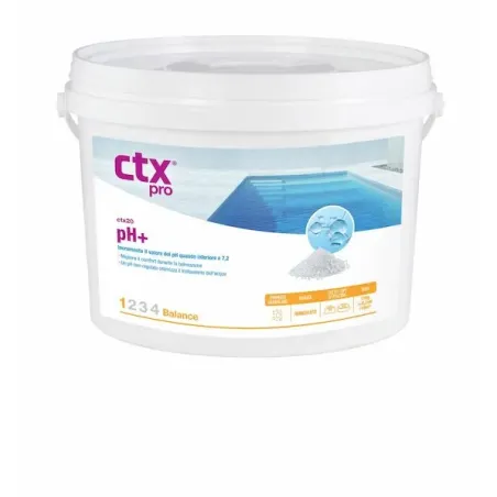 Confezione di CTX-20 pH+ Granulare 1 kg - vista frontale