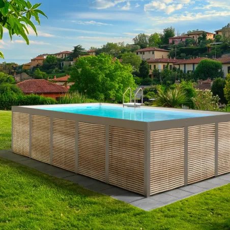 Piscina Fuori Terra ANTEA – Design Elegante con Filtro a Sabbia