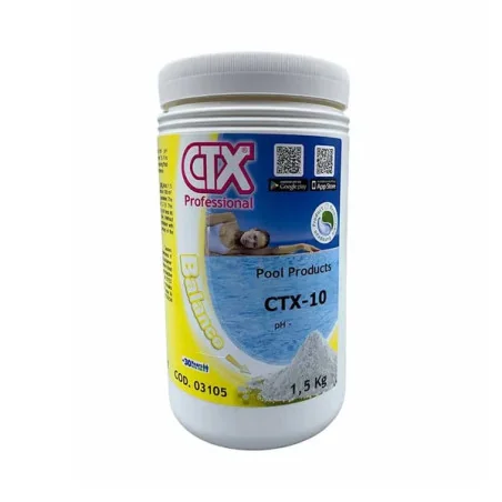 PH- granulare 1,5 kg CTX-10 per piscine, regolatore di pH