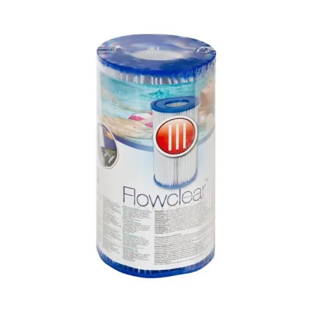 Filtro a cartuccia tipo III Bestway per pompe a filtro fino a 5.678 L/h, ricambio per piscine fuori terra