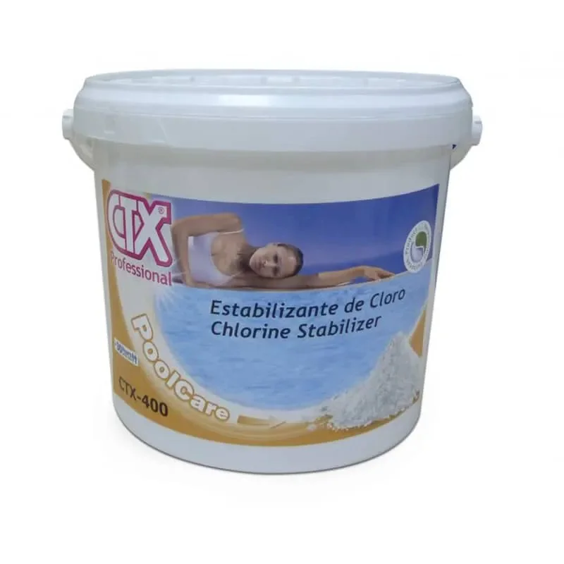 STABILIZZANTE PER CLORO 5 KG CTX-400